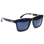 Óculos de sol masculino hastes pretas